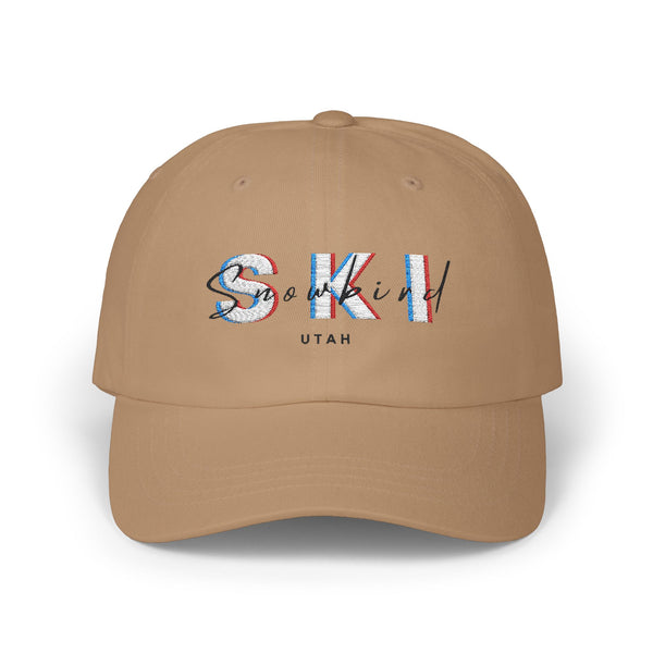 Ski Snowbird Utah - Embroidered Baseball Hat