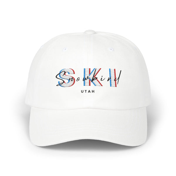 Ski Snowbird Utah - Embroidered Baseball Hat