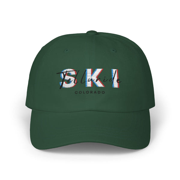 Ski Telluride Colorado - Embroidered Baseball Hat