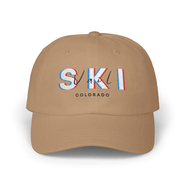 Ski Vail Colorado - Embroidered Baseball Hat