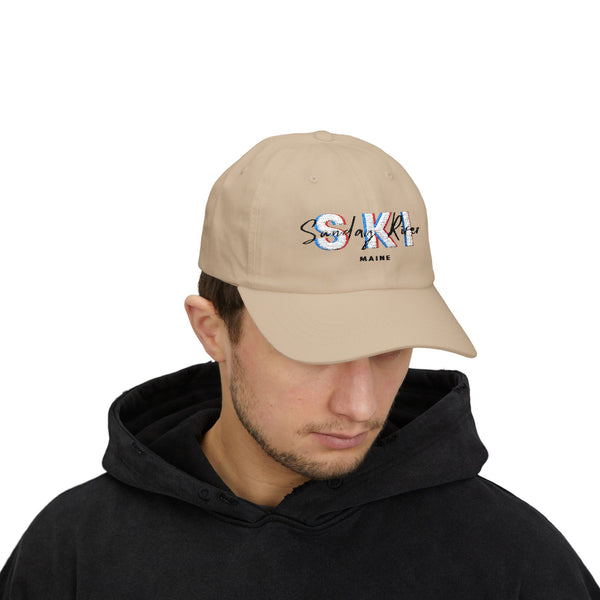 Ski Sunday River New Hampshire - Embroidered Baseball Hat