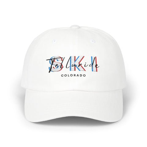 Ski Telluride Colorado - Embroidered Baseball Hat