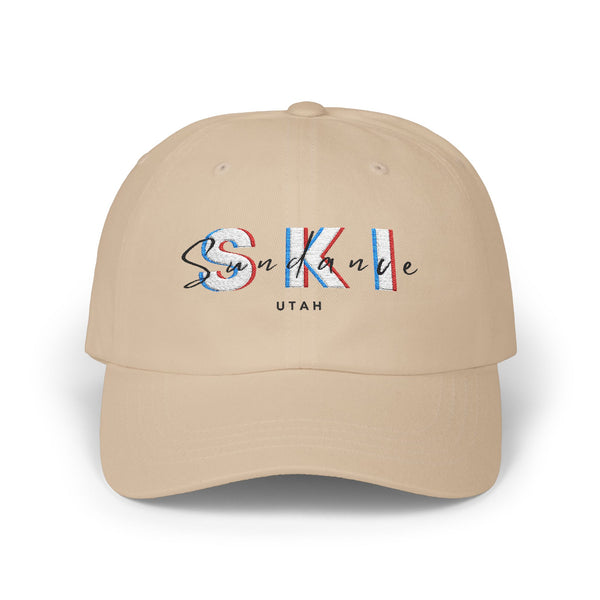 Ski Sundance Utah - Embroidered Baseball Hat