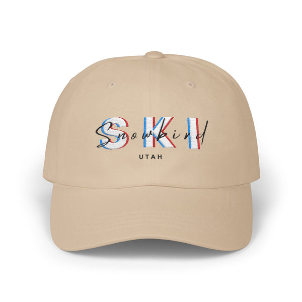 Ski Snowbird Utah - Embroidered Baseball Hat