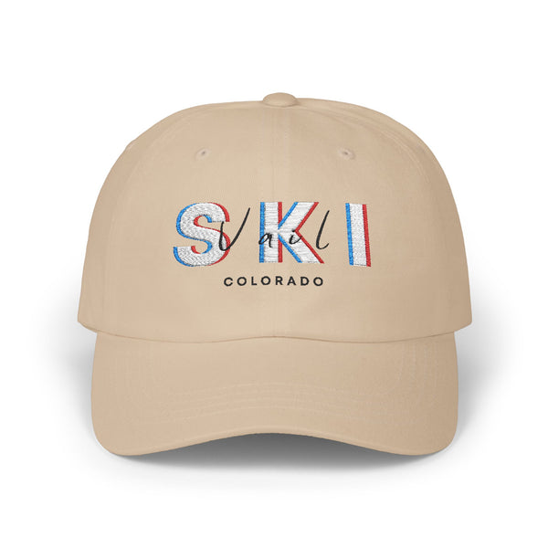 Ski Vail Colorado - Embroidered Baseball Hat