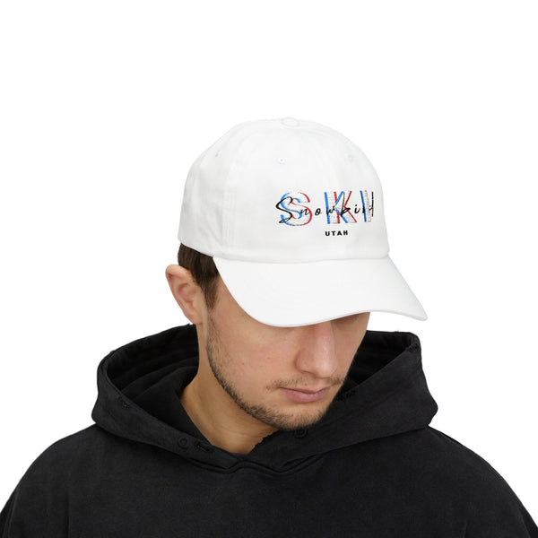 Ski Snowbird Utah - Embroidered Baseball Hat