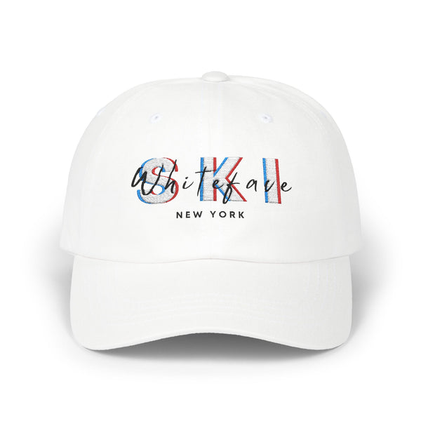 Ski Whiteface New York - Embroidered Baseball Hat