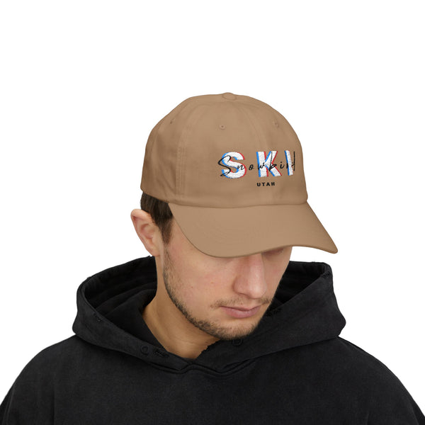 Ski Snowbird Utah - Embroidered Baseball Hat