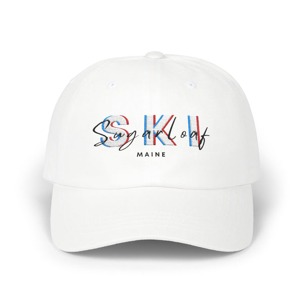 Ski Sugarloaf Maine - Embroidered Baseball Hat