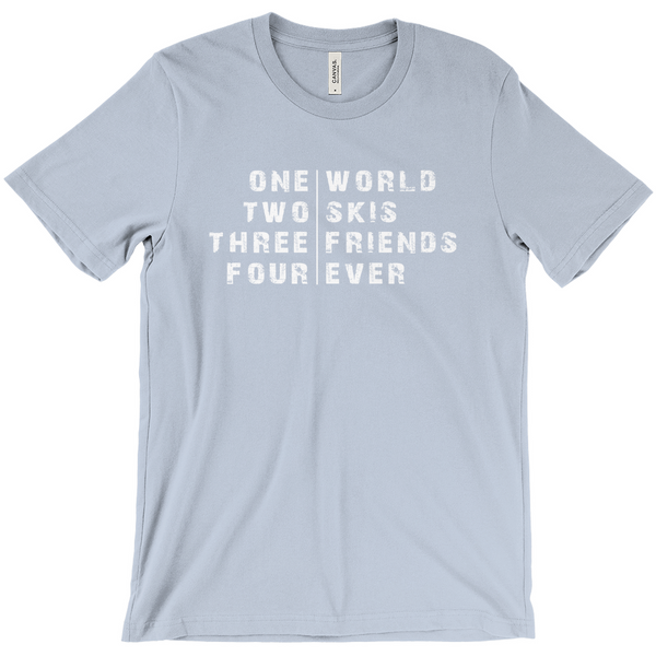 One World Skiing - T-Shirt