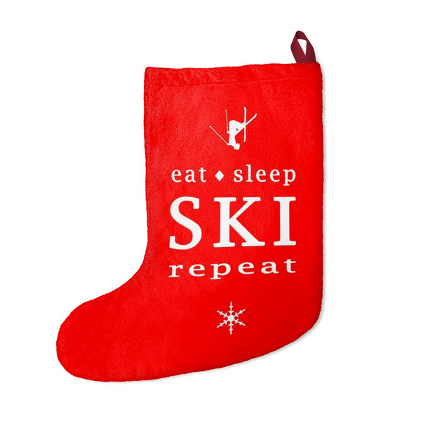 Christmas Stockings - Eat Sleep SKI repeat