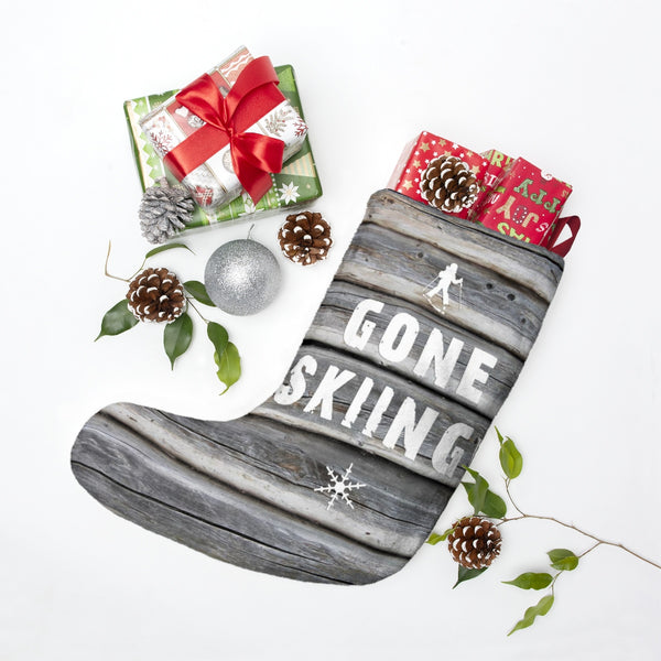 Christmas Stockings - Gone Skiing