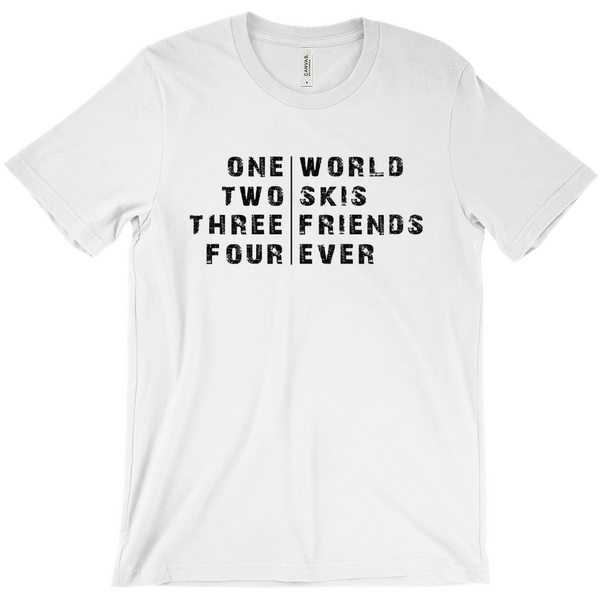 One World Skiing - T-Shirt