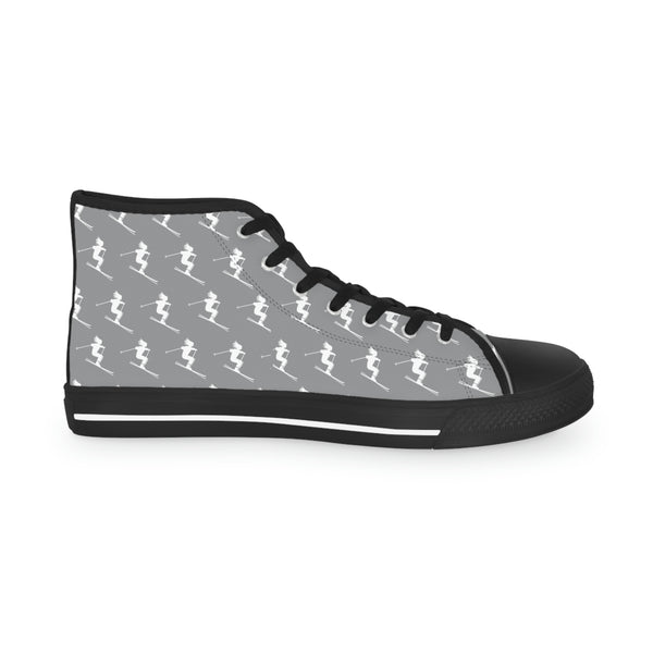 Skiers Gray - High Top Sneakers