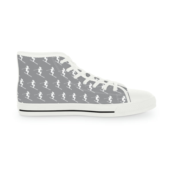 Skiers Gray - High Top Sneakers