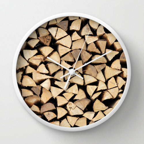 Firewood, Wall Clock