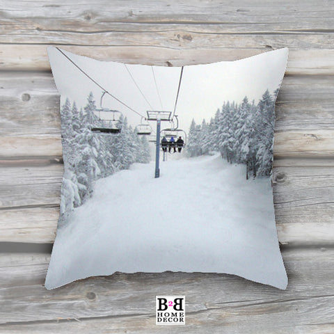 Chair Lift, Pillow Cover